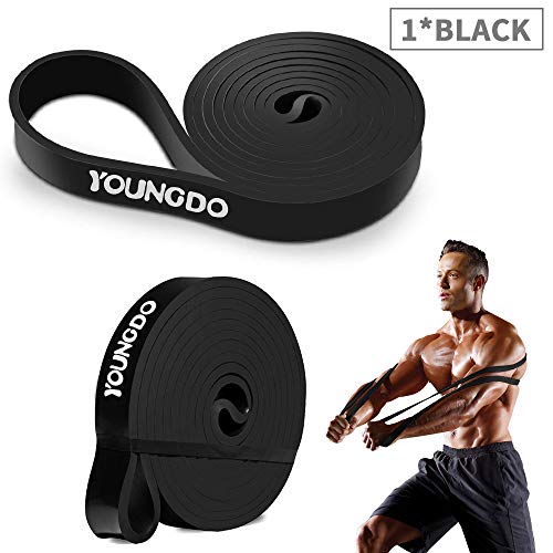 YOUNGDO Bande Élastique Fitness, Elastique de Sport Musculation, Bande de Résistance Exercer Musculation, Faire du…