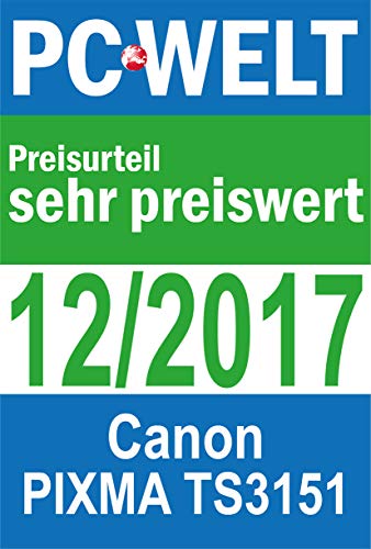 Canon Imprimante Multifonction 3 en 1 Pixma TS 3150 Noir – Jet dencre – A4 – WiFi – Ecran 3,8cm – AutoPower Off