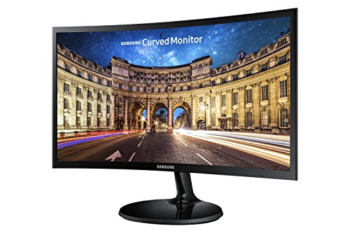 Samsung C24F390 – Moniteur LED 24 Pouces Courbé – HDMI, VGA, Noir