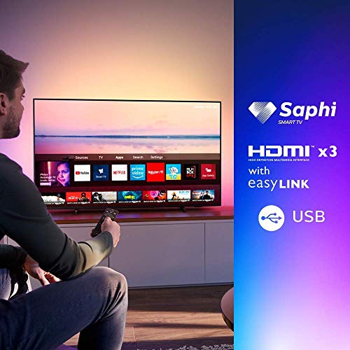 Smart TV Philips 50PUS6704 50′ 4K Ultra HD LED WiFi Nero