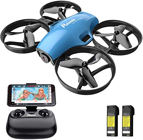 Potensic Drone Caméra A30W Avion télécommande Drone avec WiFi caméra Fonction de Suspension Altitude caméra, adapté aux…