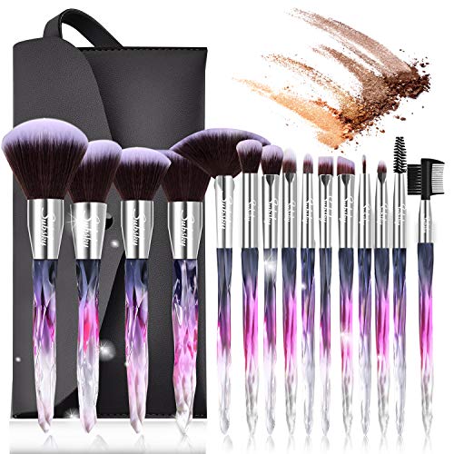 Subsky Pinceaux Maquillage Cosmétique Professionnel 15pcs Set/Kit Cosmétique Brush Beauté Maquillage Brosse Makeup…