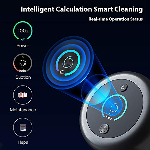 Dreame V11 Aspirateur sans Fil 450W, 25000Pa, Autonomie 90 Minutes, Aspirateurs à Main Légers avec écran Numérique pour…