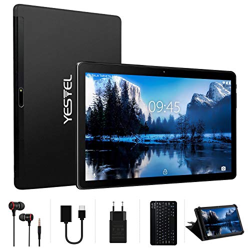 YESTEL Tablette Tactile 4 Go RAM 64 Go ROM