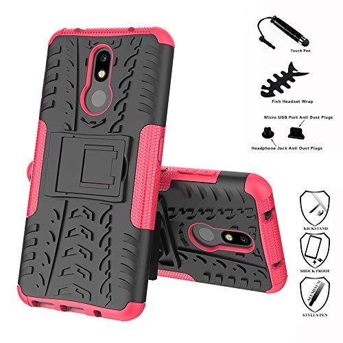 LiuShan Nokia 3.2 Coque, Shockproof Robuste Impact Armure Hybride Béquille Housse Coque Étui Couverture pour Nokia 3.2…