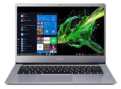 Acer Swift 3 31441R1X6 Ordinateur portable 14″FHD Gris (AMD Ryzen 5, 8 Go de RAM, SSD 512Go, AMD Radeon Vega 8 Graphics, Windows 10) Ancien Modèle