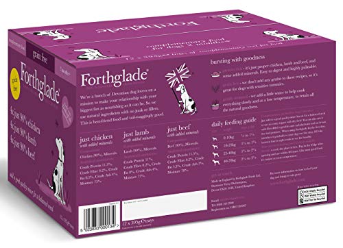 Forthglade Repas complet pour chats, 12 x 395 g