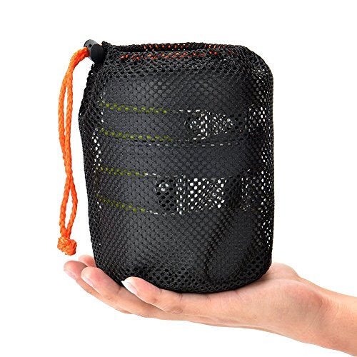 Cozyswan Pique-nique Camping Randonnée Pédestre Pot Pan Cookware Extérieur Casseroles de Cuisine 2 Pièces