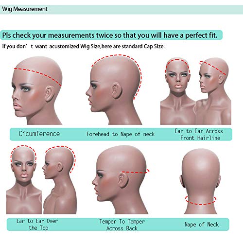HAIRCARE Short Cut Bob Blunt Yaki Perruques De Cheveux Humains,Pixie 150% Perruques Avant De Dentelle pour Les Femmes…