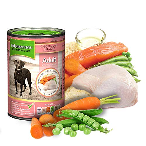 Natures Menu Lot de 12 boîtes de Conserve pour Chien 400 g