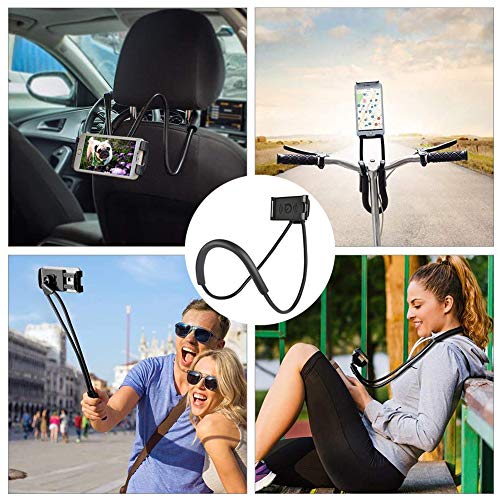 BESLIME Support de Tablette et Smartphone Pliable, Support Réglable en Col-de-Cygne Stand avec Bras Extensible pour…
