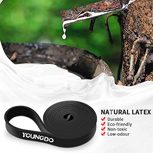 YOUNGDO Bande Élastique Fitness, Elastique de Sport Musculation, Bande de Résistance Exercer Musculation, Faire du…