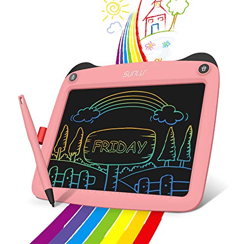 LCD Writing Tablet, 11 inch Electronic Writing and Drawing Board, Erasable Reusable Doodle Pad Tablet for Kids and…