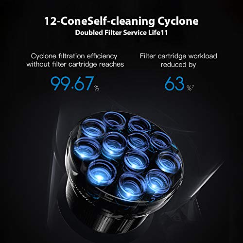 Dreame V11 Aspirateur sans Fil 450W, 25000Pa, Autonomie 90 Minutes, Aspirateurs à Main Légers avec écran Numérique pour…