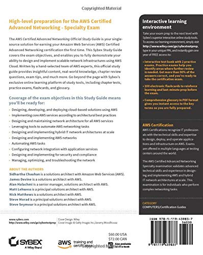 AWS Certified Advanced Networking Official Study Guide: Specialty Exam