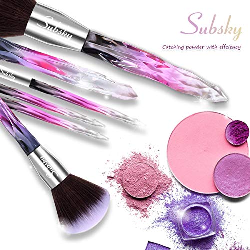 Subsky Pinceaux Maquillage Cosmétique Professionnel 15pcs Set/Kit Cosmétique Brush Beauté Maquillage Brosse Makeup…