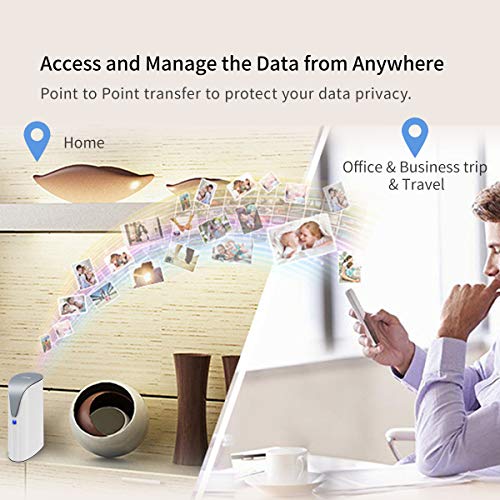 SSK 4 TB Personal Cloud, Unterstützung für Netzwerkspeicher, automatische Sicherung, Home Office-Speicher-NAS mit…
