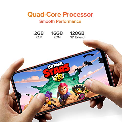 Telephone Portable Debloqué Pas Cher 4G 16Go ROM 2Go RAM Ulefone Note 8P Smartphone Pas Cher avec Fente 3 en 1, Écran de…