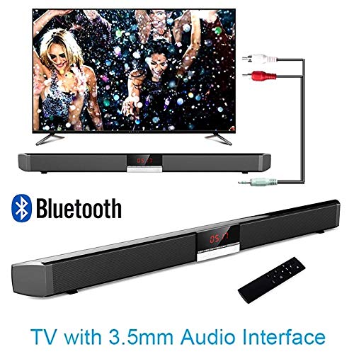 Bluetooth Soundbar Home TV Speaker Wireless Subwoofer Remote Control Stereo Surround Sound Speakers for Home Theater…