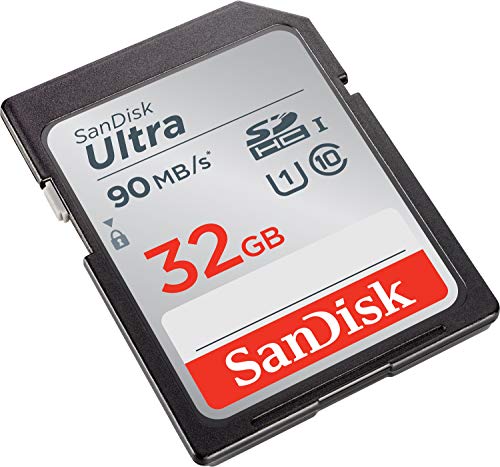 SanDisk SDSDUNR-032G-GN6IN Ultra 32 GB SDHC Memory Card up to 90MB/s, Class 10 UHS-I