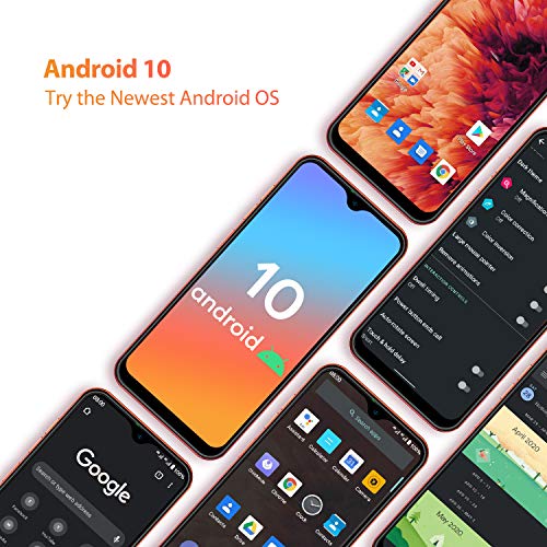 Telephone Portable Debloqué Pas Cher 4G 16Go ROM 2Go RAM Ulefone Note 8P Smartphone Pas Cher avec Fente 3 en 1, Écran de…