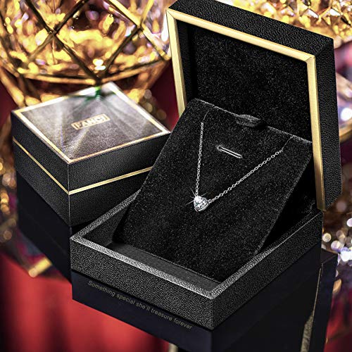 FANCI Boucles d’oreilles Femme Cadeau Fete des Meres pour Elle 925 Argent Zircone de Autriche Bijoux fantaisie Cadeaux…