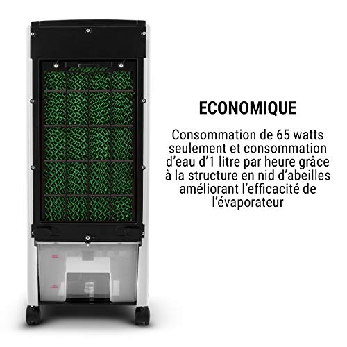 oneConcept Climatiseur Mobile 3 en 1, Climatiseur Portable avec Humidificateur, Ventilateur, Climatiseur Mobile Sans…