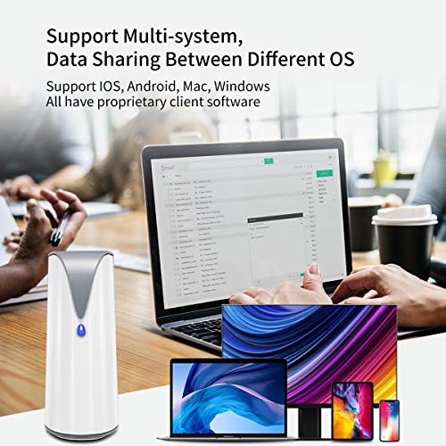 SSK 4 TB Personal Cloud, Unterstützung für Netzwerkspeicher, automatische Sicherung, Home Office-Speicher-NAS mit…