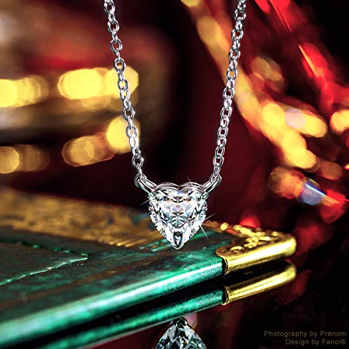 FANCI Boucles d’oreilles Femme Cadeau Fete des Meres pour Elle 925 Argent Zircone de Autriche Bijoux fantaisie Cadeaux…