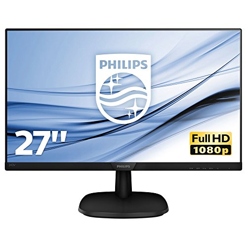 Philips Monitors V Line Moniteur LCD Full HD 273V7QJAB/00 – Écrans Plats de PC (68,6 cm (27″), 1920 x 1080 Pixels, Full HD, LED, 5 ms, Noir)