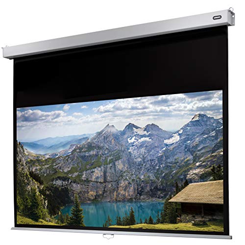 celexon Écran de Projection Manuel 4K et FullHD avec Retour Lent de la Toile pour écoles, Entreprises et Home Cinéma Pro…