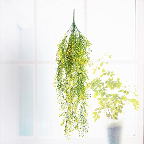 GKONGU Plantes Artificielles Lot de 2 Lierre Vigne Plante Artificielle Intérieur Exterieur Fleur artificielles pour…