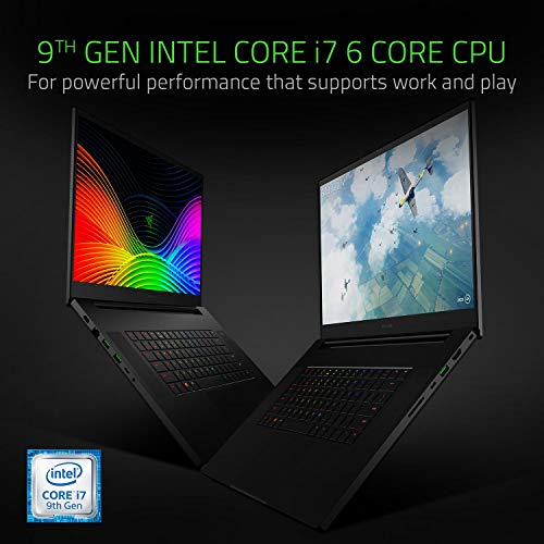 Razer Blade Pro 17 RTX: 240Hz Full HD Thin Bezel – 9th Gen Intel Core i7-9750H 6 Core – Nvidia GeForce RTX 2070 Max-Q…