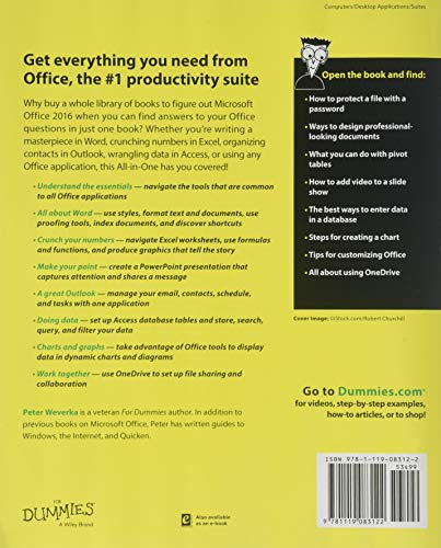 Office 2016 All-In-One For Dummies
