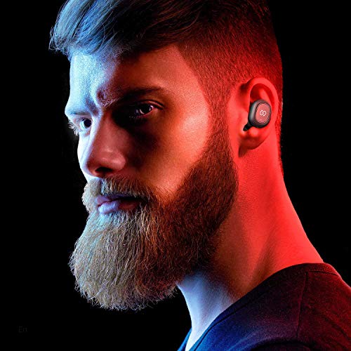 SoundPEATS TrueFree+ Écouteurs sans Fil Sport, Écouteurs Bluetooth 5.0 Intra-Auriculaire Son Qualité Sonore avec Micros…