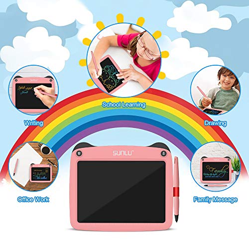 LCD Writing Tablet, 11 inch Electronic Writing and Drawing Board, Erasable Reusable Doodle Pad Tablet for Kids and…