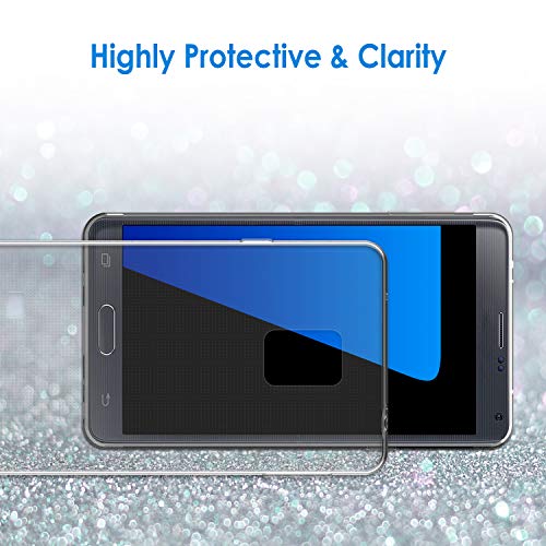 JETech Coque pour Samsung Galaxy Note 4, Shock-Absorption et Anti-Rayures, Transparent