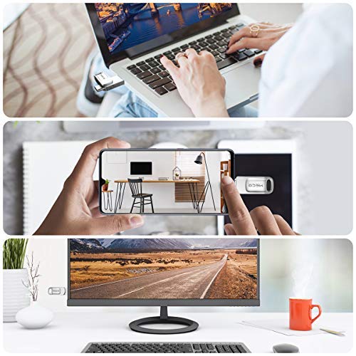 MECO ELEVERDE Cle USB 128 Go USB C USB 3.0 2 en 1 OTG Type C Memory Stick Grande Capacité Disque U avec Couvercle de…
