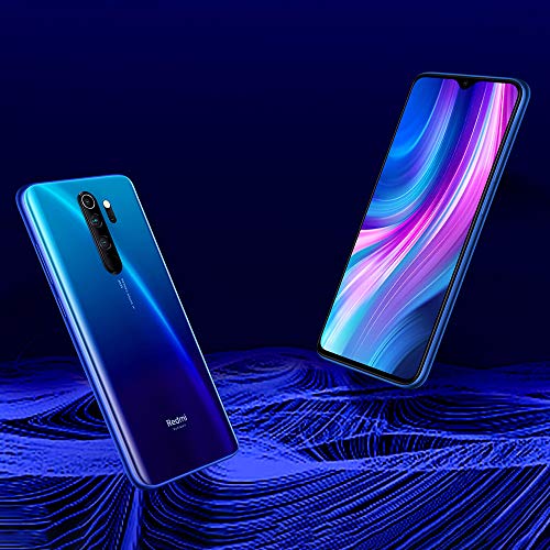 Xiaomi Redmi Note 8 Pro Phone 6 Go de RAM + 128 Go de ROM, 6,53″Plein Écran, Processeur MTK Helio G90T Octa-Core, 20MP Avant et Caméra Arrière 64MP Version Globale (Bleu)