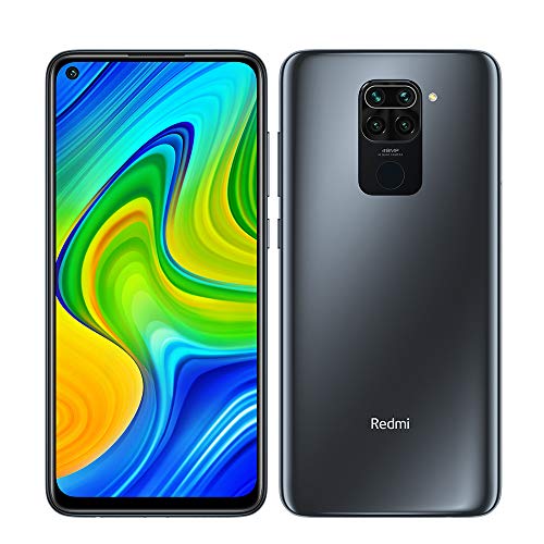 Redmi Note 9 Smartphone 3GB 64GB 48MP Quad Caméra Hotshot 6.53 ”FHD + DotDisplay 5020 mAh 3.5mm Headphone Jack Noir