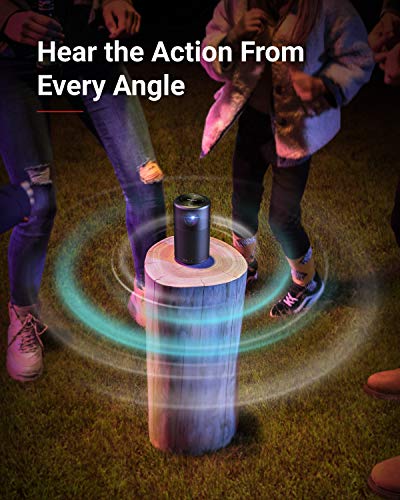 NEBULA Capsule par Anker,Le Pico Projecteur Wi-FI Intelligent Cinéma Portable 100 ANSI lumens, DLP,Enceinte 360 degrés…