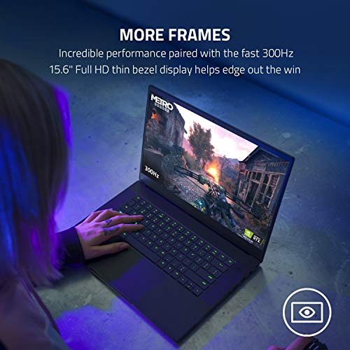 Razer Blade 15 Modèle Avancé – PC Portable Gaming Intel Core i7 10875H, NVIDIA GeForce RTX 2070 Super, 16GB RAM, 512GB…