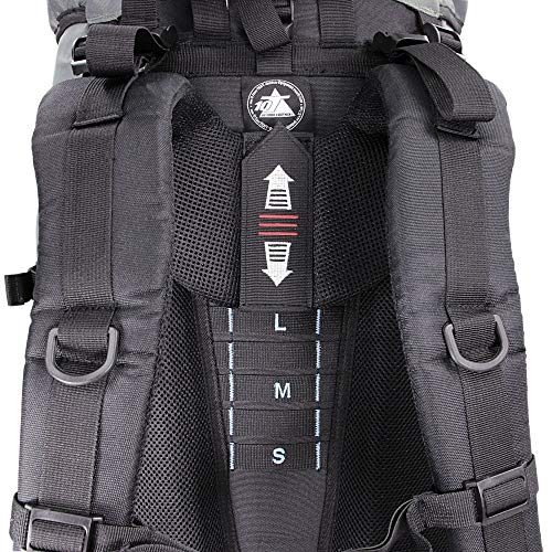 10T Outdoor Equipment Northcote 85+15 Sac marin, 95 cm, 100 liters, Bleu (Blau / Grau)