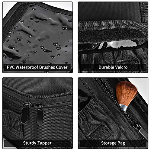 Trousse de Maquillage Voyage Makeup Cas Professionnel Sac Organiseur Rangement Cosmétique Boîtes Étanche Portable Makeup…