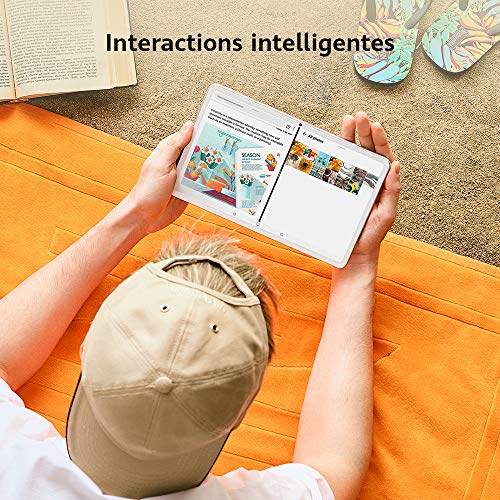 HUAWEI MatePad Wi-Fi Tablette Tactile Ecran FullView de 10.4″, Processeur Kirin 810, Batterie de 7250 mAh, 64Go, 4Go de RAM, Quatre Haut-Parleurs, EMUI 10.1 & AppGallery, Gris