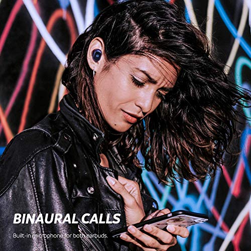 SoundPEATS TrueFree+ Écouteurs sans Fil Sport, Écouteurs Bluetooth 5.0 Intra-Auriculaire Son Qualité Sonore avec Micros…