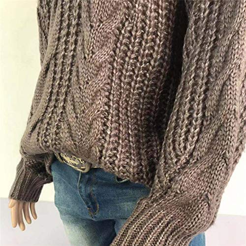 XIAOHU Pull Winter Jumper Women Loose Pullover Sweater Turtleneck Sleeve Fashion Clothes for Female Winter Women