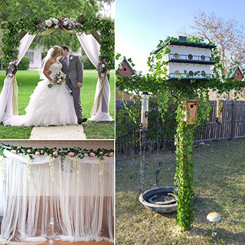 YQing Lierre Artificielle Plantes Guirlande Vigne 12 Pcs 84 Ft Exterieur Lierre Artificielle Guirlande Décoration pour…