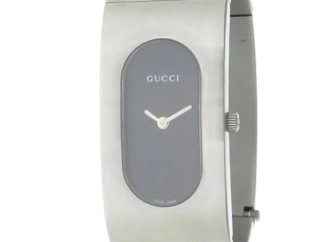 Gucci 2400L Bangle Watch Black Dial Ss Stainless Quartz Size Women’S Watches Gucci 2400L Bangle Watch Black Dial Ss Stainless Quartz Size Women’S Watches