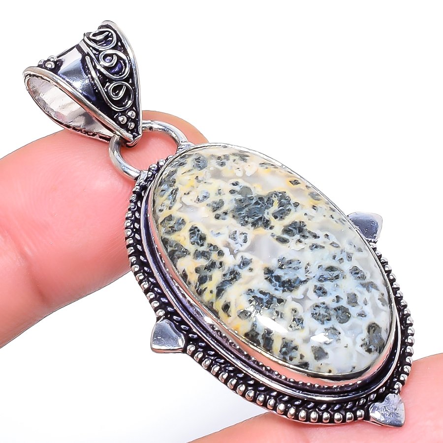 Chalco Pyrite Gemstone Handmade Ethnic Jewelry Pendant 2.17″ Chalco Pyrite Gemstone Handmade Ethnic Jewelry Pendant 2.17″